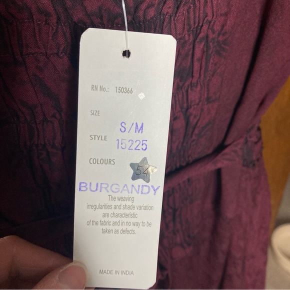 Boho Vintage Gothic Unique Rare Item Embroidered Maxi Dress Size S/M - Picture 11 of 12